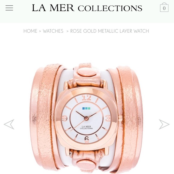 Jewelry - Rose Gold Watch La Mer